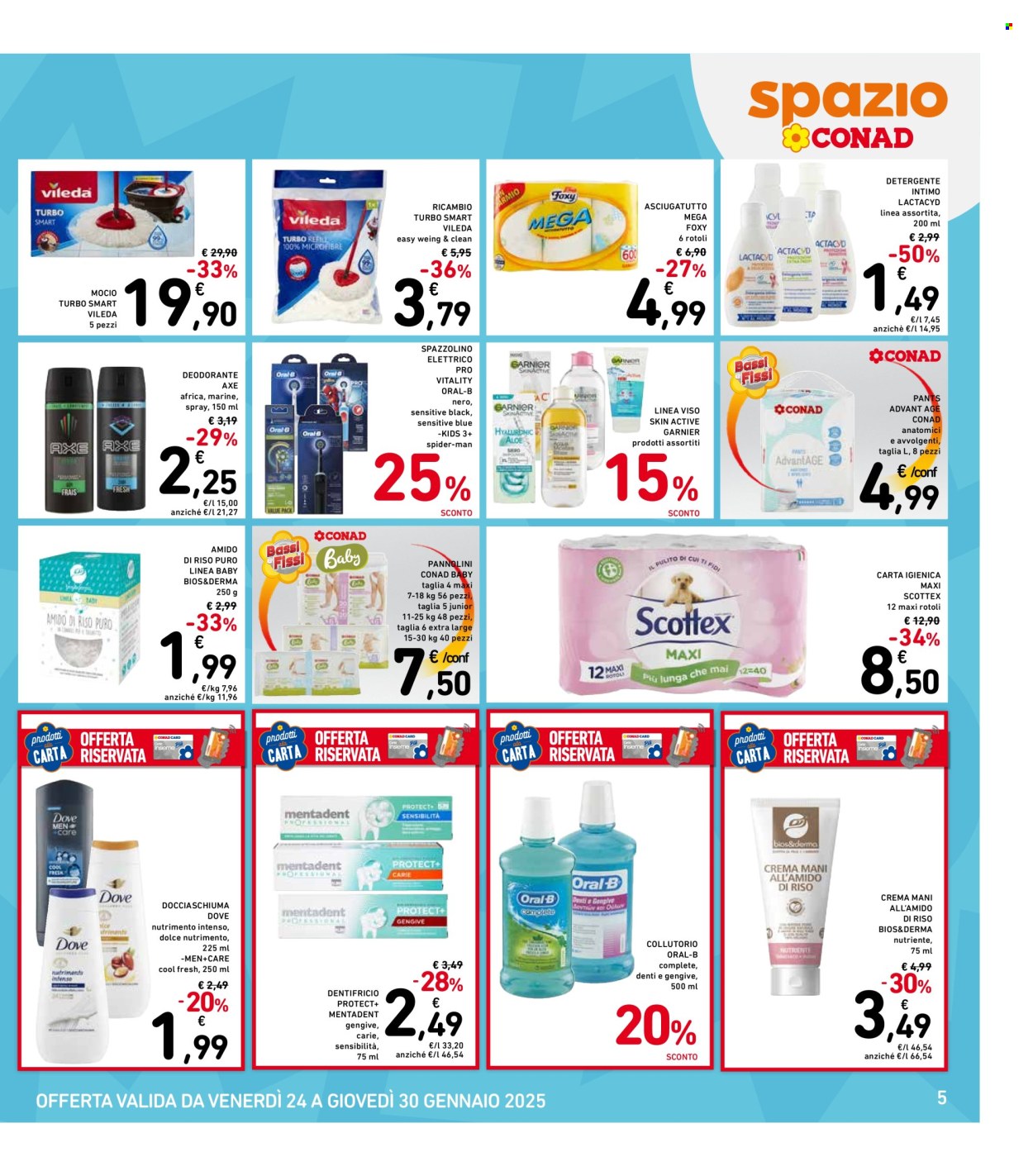 Volantino Spazio Conad - 24/1/2025 - 30/1/2025. Pagina 1