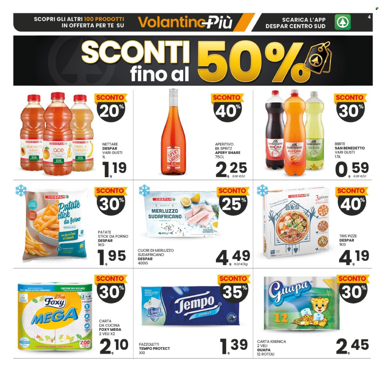 Volantino Eurospar - 20/1/2025 - 29/1/2025. Pagina 1