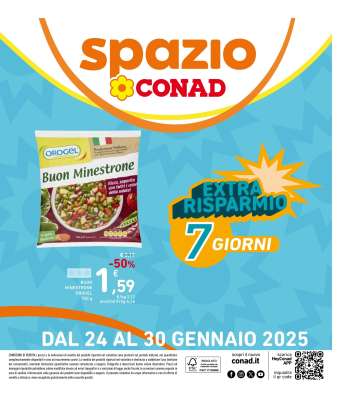 Volantino Spazio Conad - 24/1/2025 - 30/1/2025.