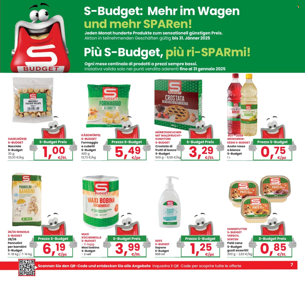 Volantino Eurospar - 23/1/2025 - 5/2/2025. Pagina 1