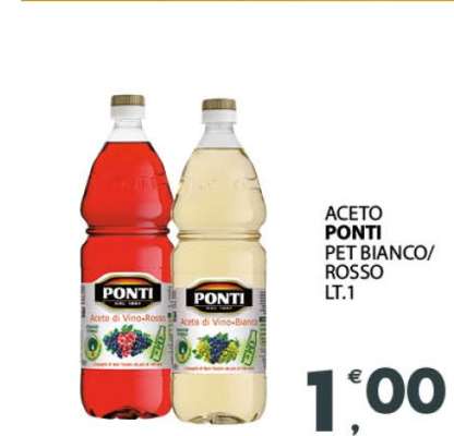 ACETO PONTI PET BIANCO/ROSSO LT.1