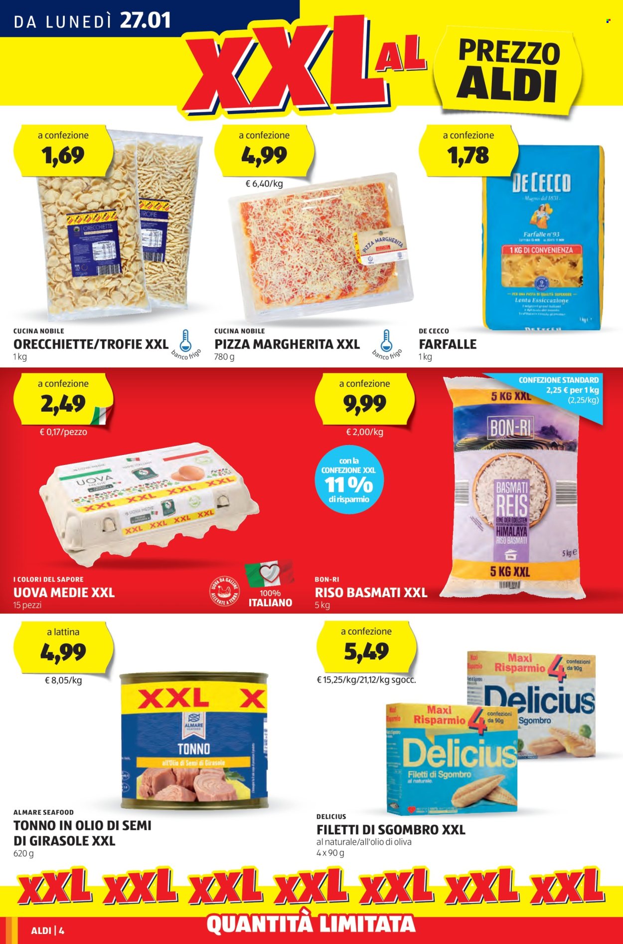 Volantino Aldi - 27/1/2025 - 2/2/2025. Pagina 1