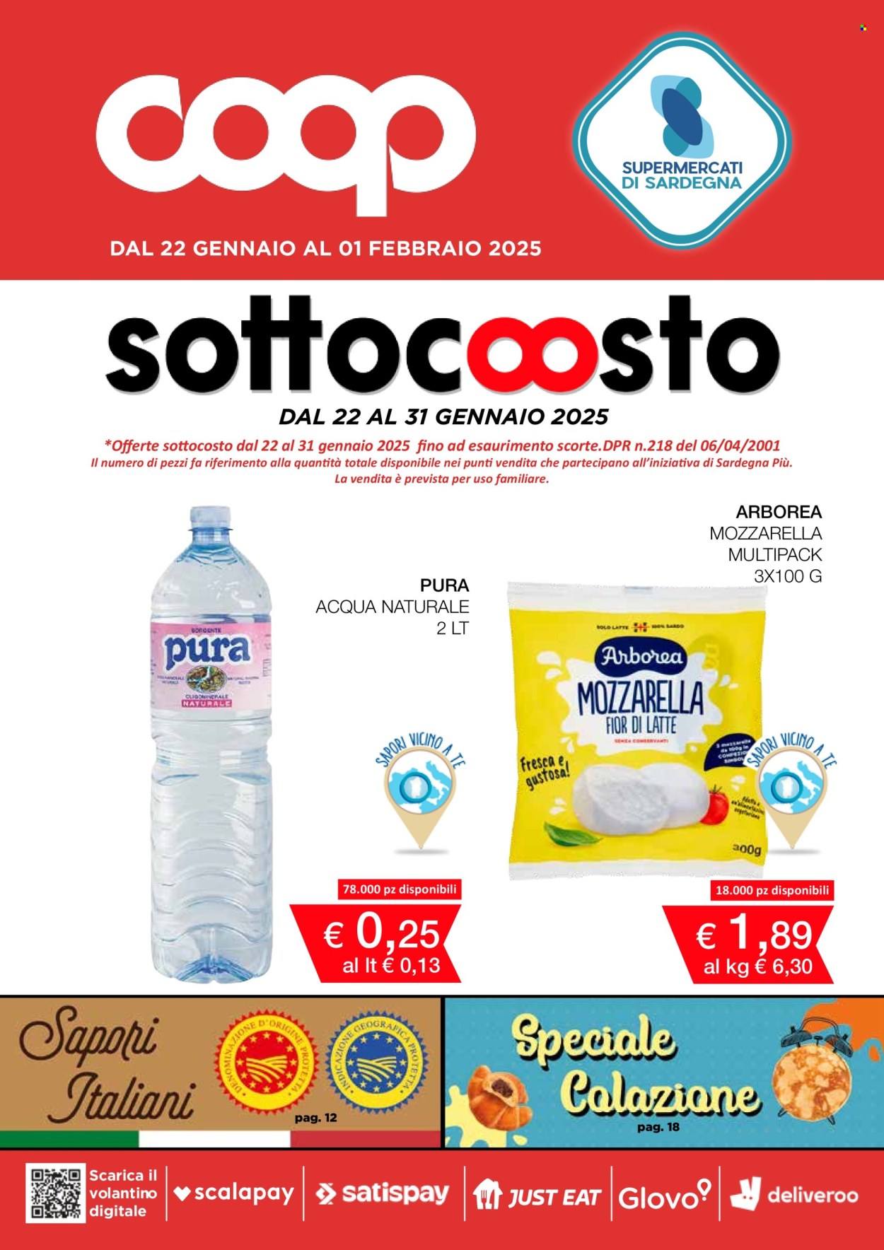 Volantino Coop - 22/1/2025 - 31/1/2025. Pagina 1