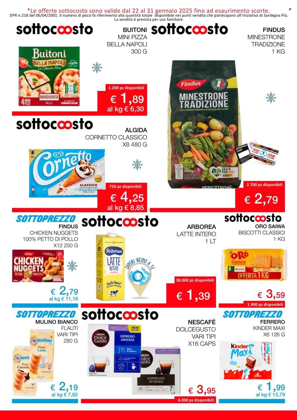 Volantino Coop - 22/1/2025 - 31/1/2025. Pagina 1