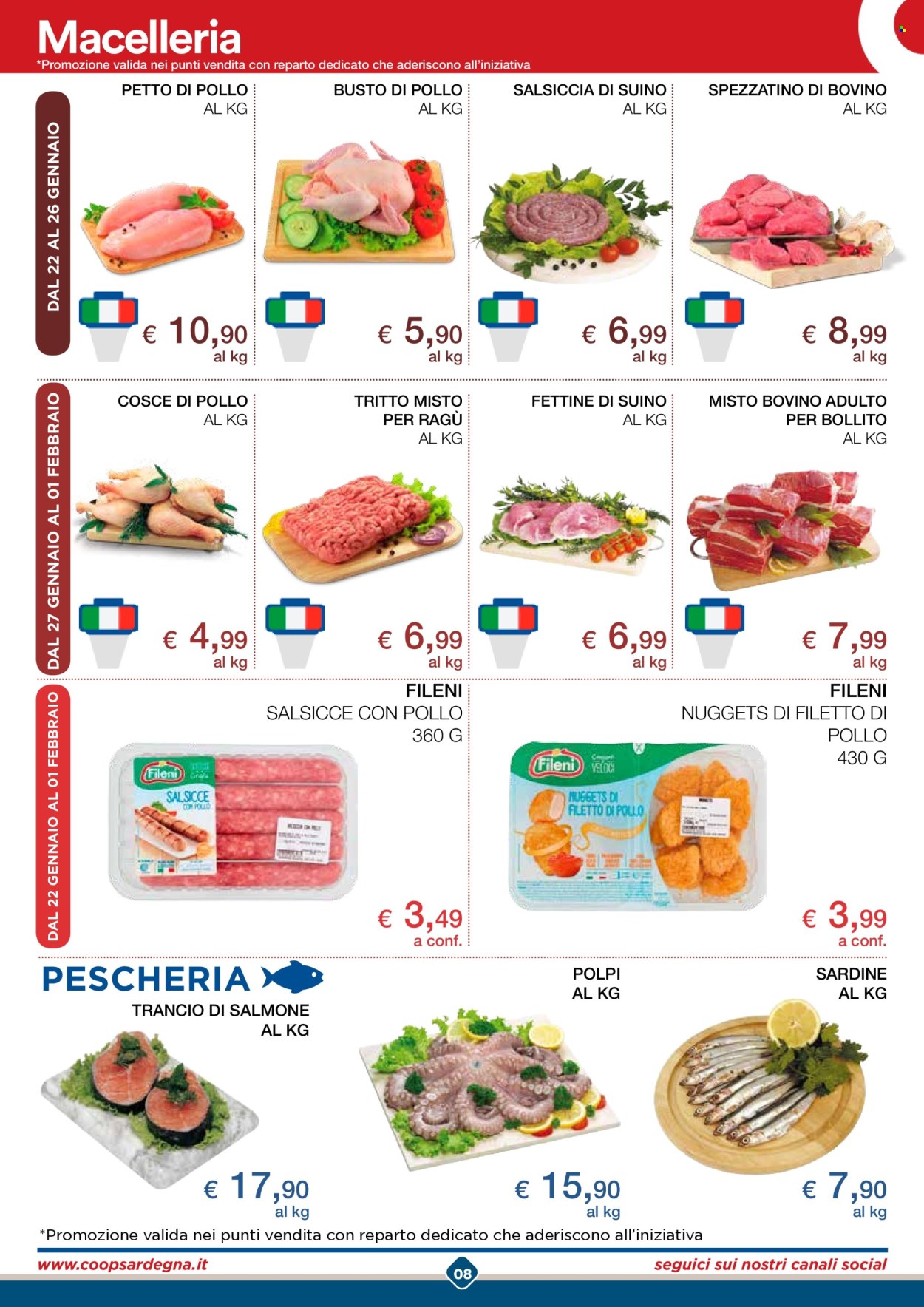 Volantino Coop - 22/1/2025 - 31/1/2025. Pagina 1