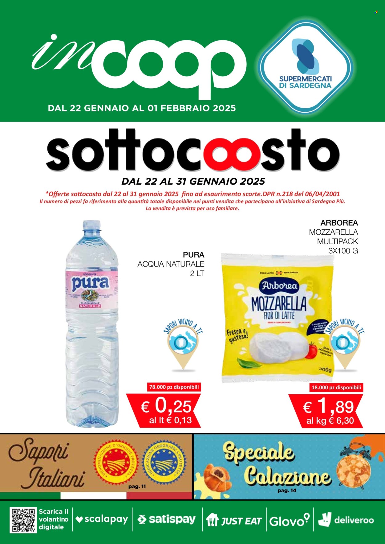 Volantino Coop - 22/1/2025 - 31/1/2025. Pagina 1