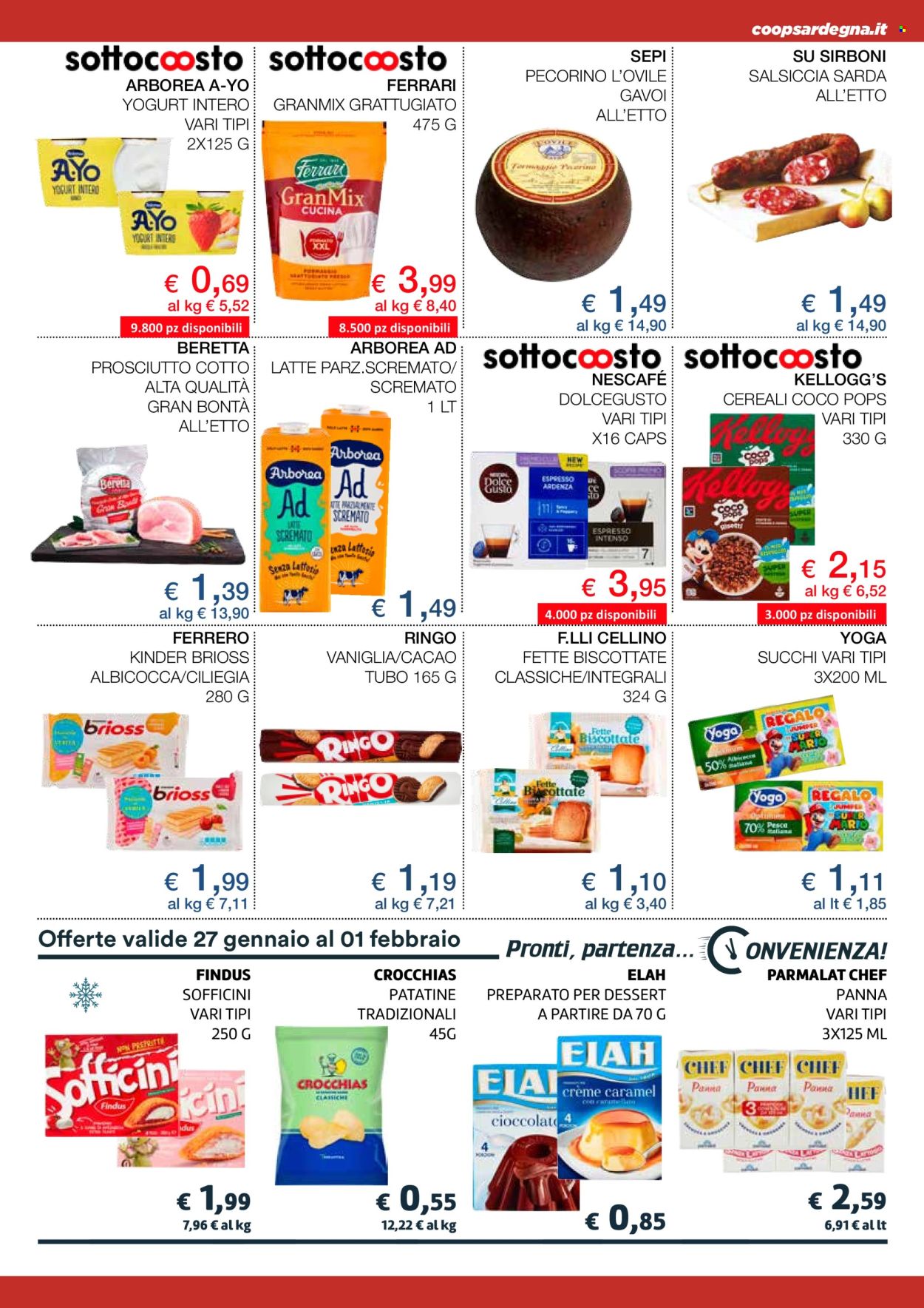 Volantino Coop - 22/1/2025 - 31/1/2025. Pagina 1