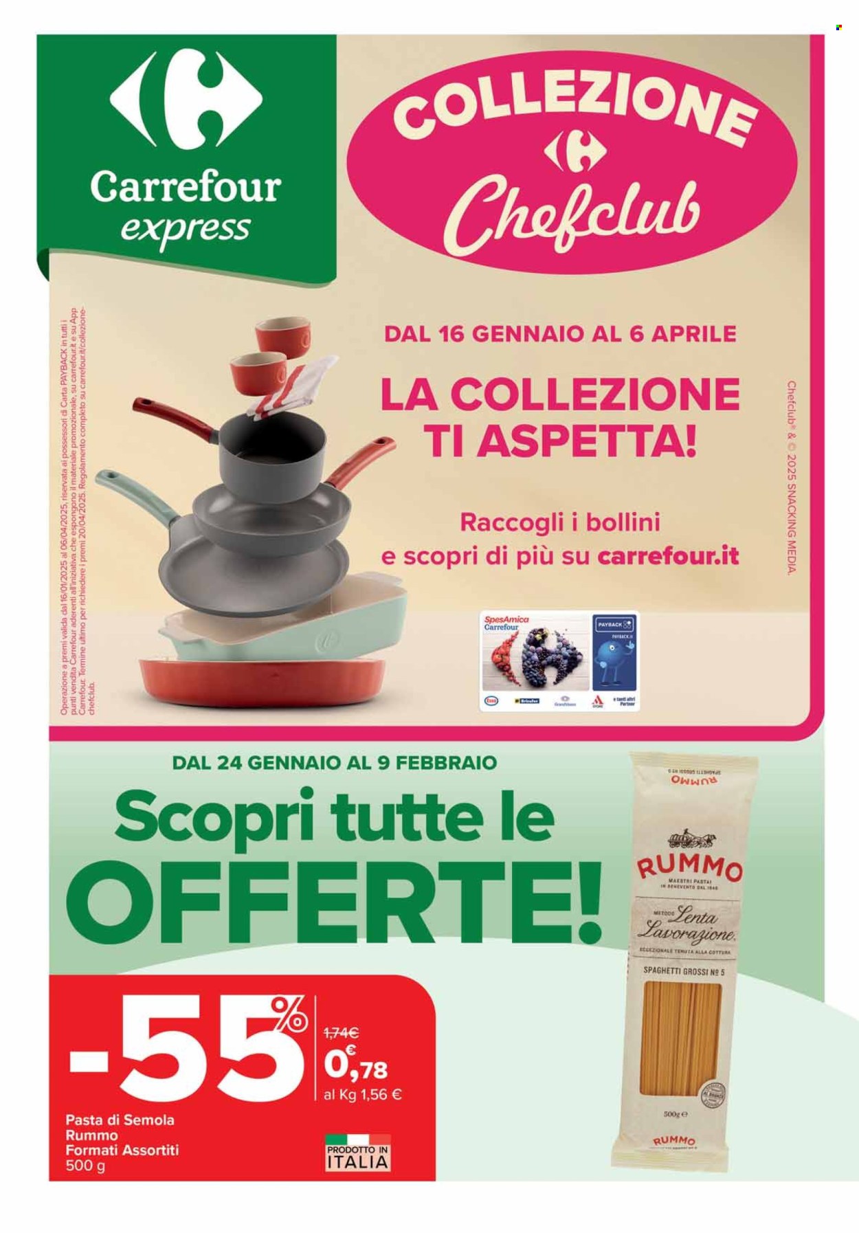 Volantino Carrefour - 24/1/2025 - 9/2/2025. Pagina 1