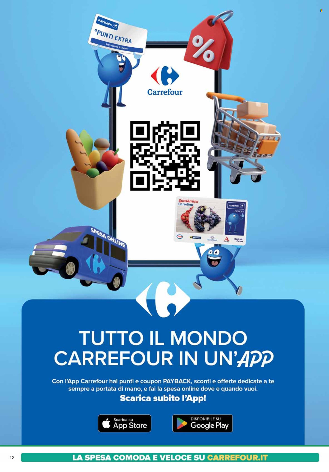 Volantino Carrefour - 24/1/2025 - 9/2/2025. Pagina 1