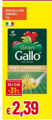 GRAN GALLO RISO CARNAROLI