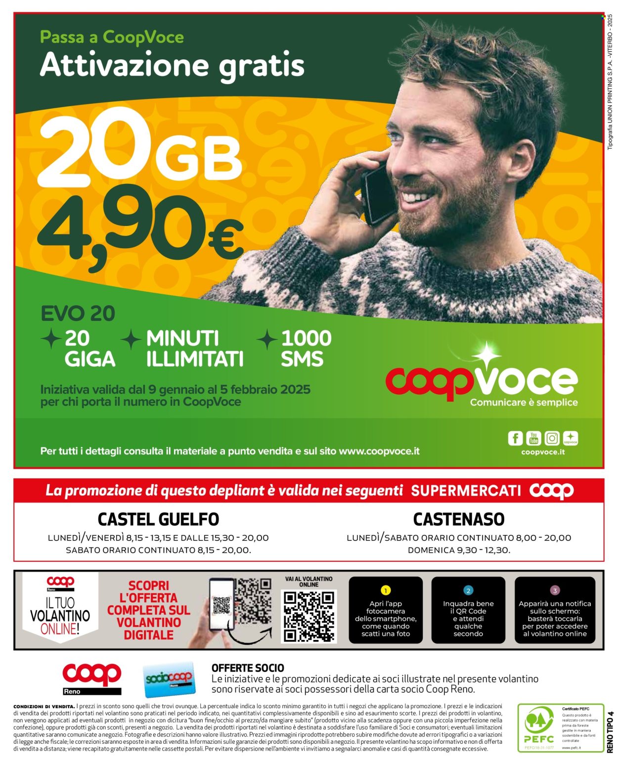 Volantino Coop - 23/1/2025 - 5/2/2025. Pagina 1