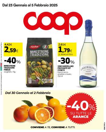 Volantino Coop - 23/1/2025 - 5/2/2025.