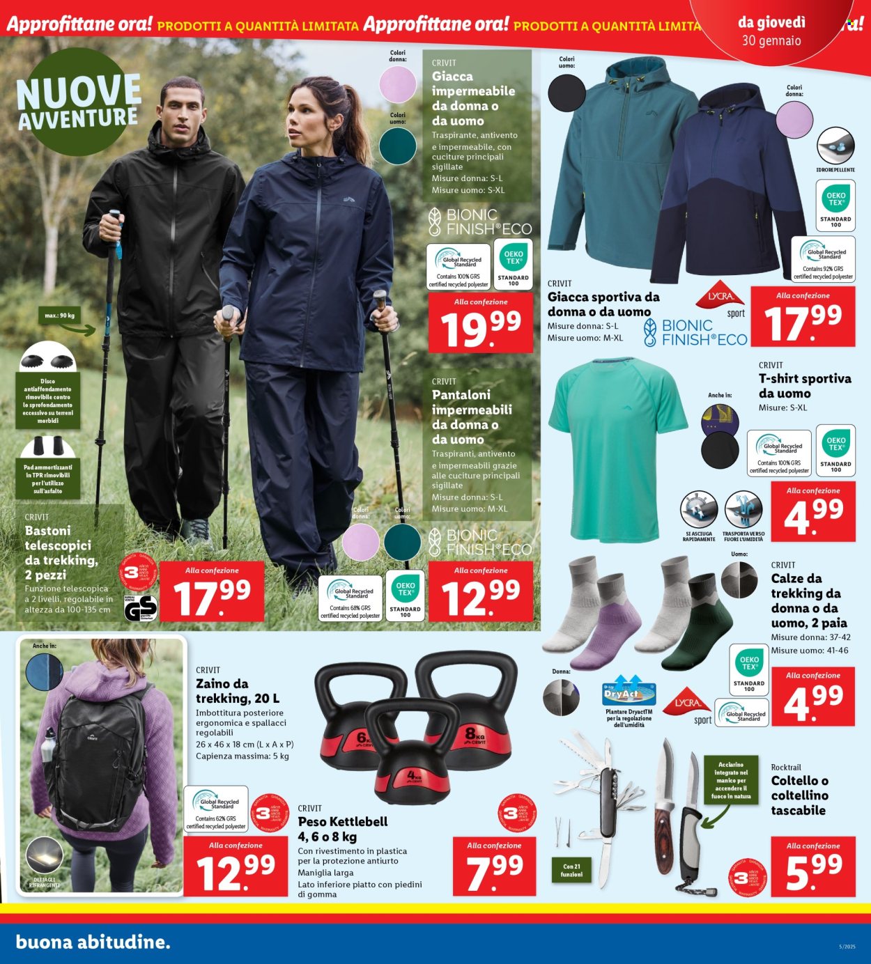 Volantino Lidl - 27/1/2025 - 2/2/2025. Pagina 1