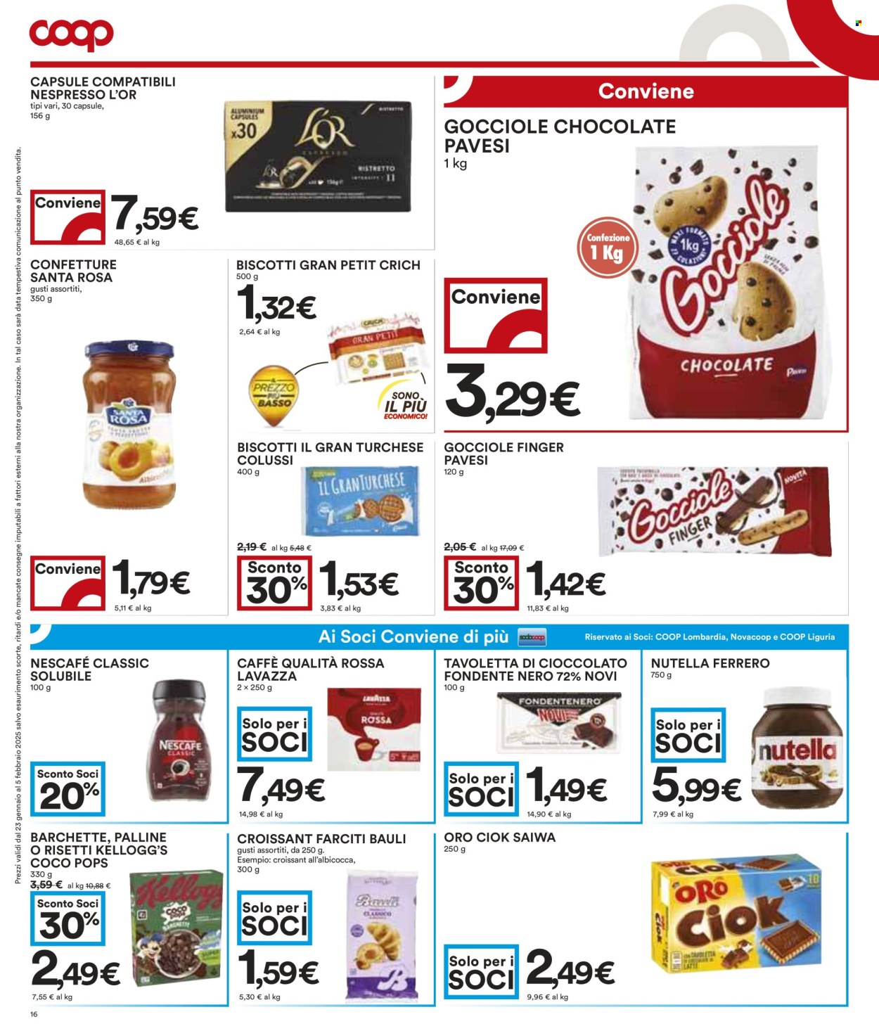 Volantino Coop - 23/1/2025 - 5/2/2025. Pagina 1