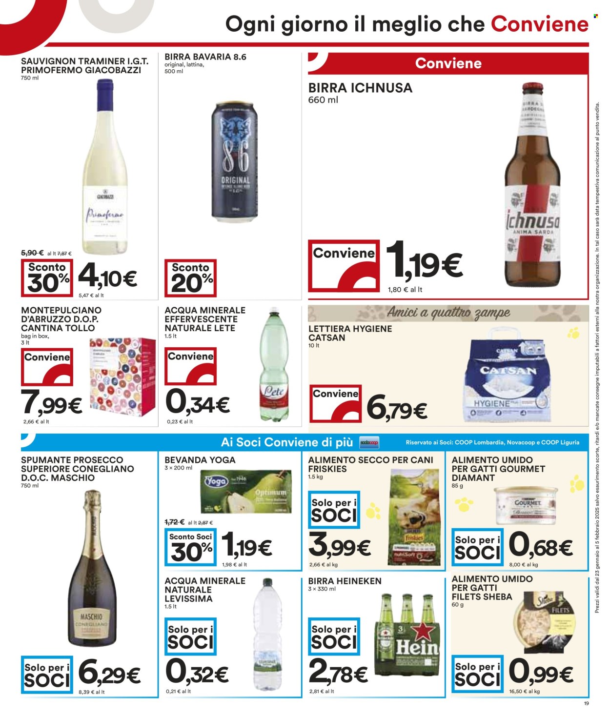 Volantino Coop - 23/1/2025 - 5/2/2025. Pagina 1