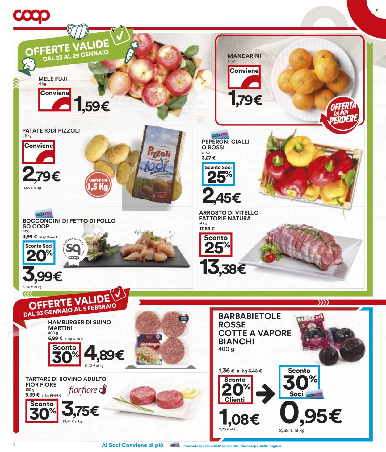 Volantino Coop - 23/1/2025 - 5/2/2025. Pagina 1