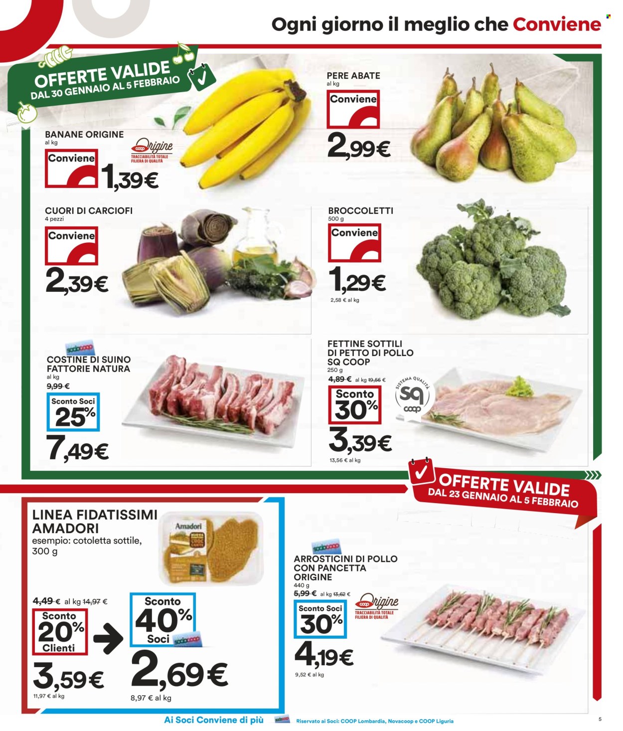 Volantino Coop - 23/1/2025 - 5/2/2025. Pagina 1