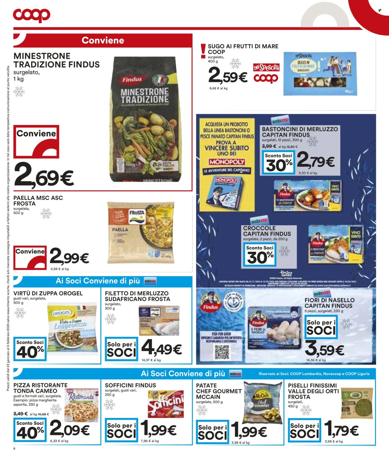 Volantino Coop - 23/1/2025 - 5/2/2025. Pagina 1