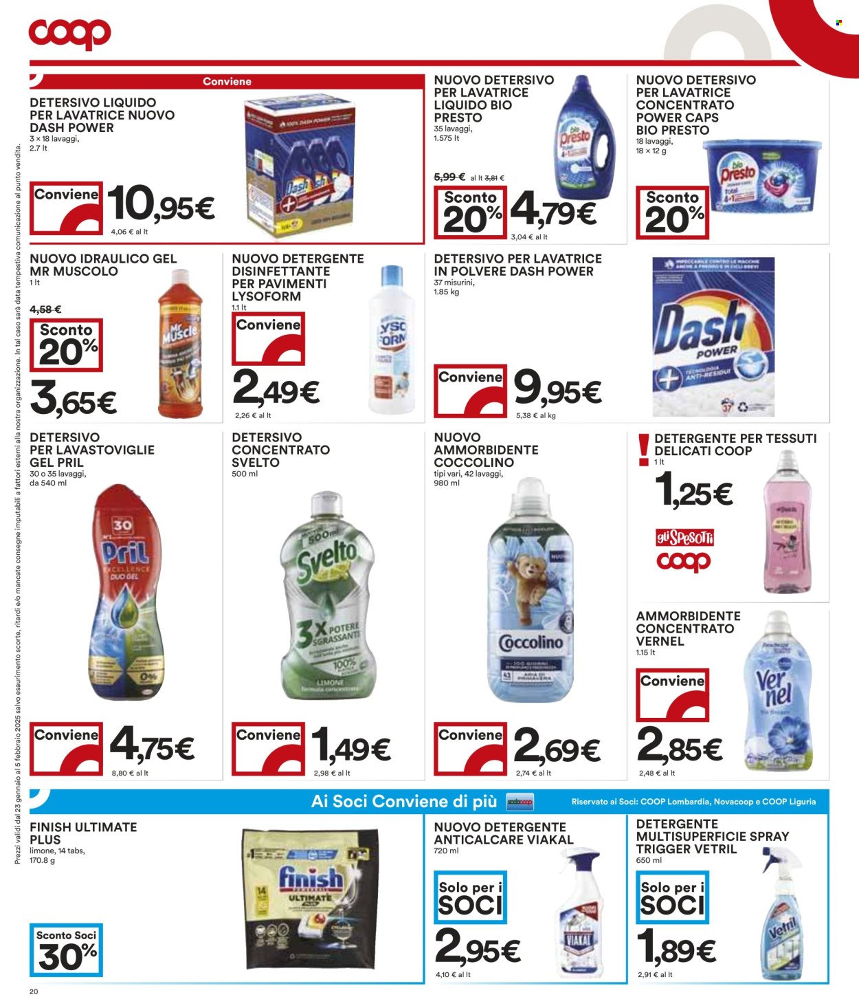 Volantino Coop - 23/1/2025 - 5/2/2025. Pagina 1