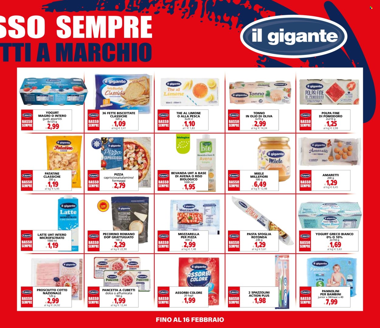 Volantino Il Gigante - 23/1/2025 - 5/2/2025. Pagina 1