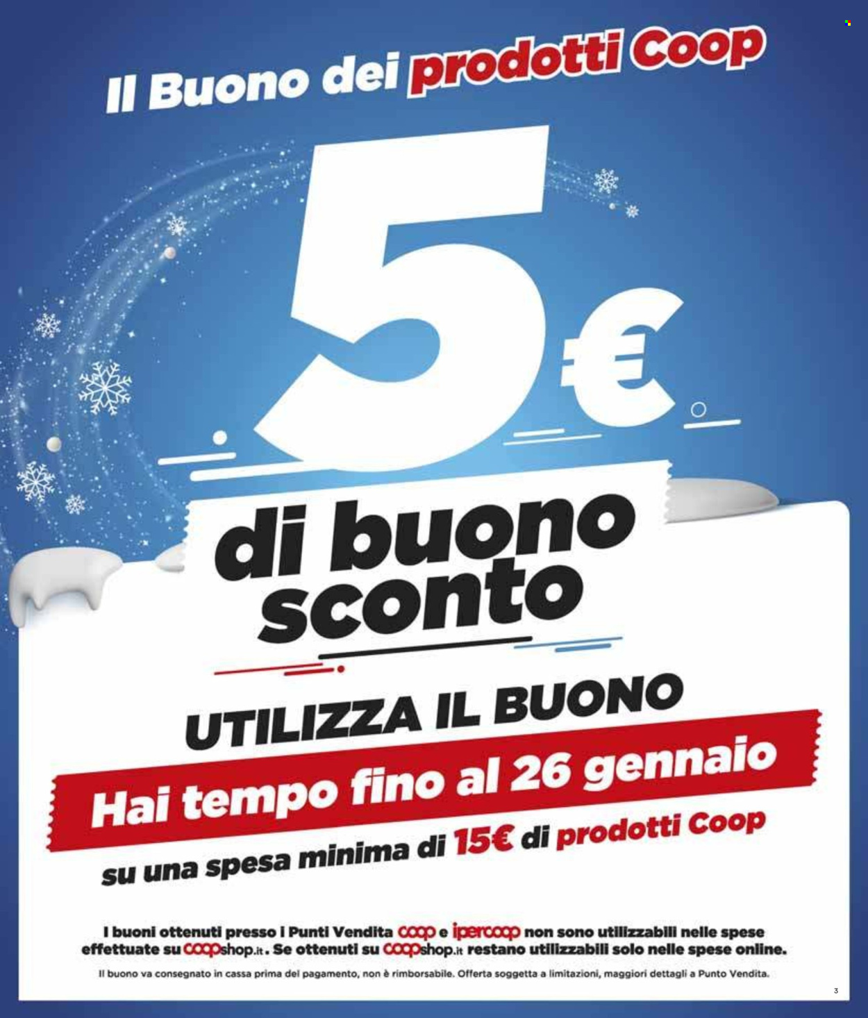 Volantino Coop - 23/1/2025 - 5/2/2025. Pagina 1