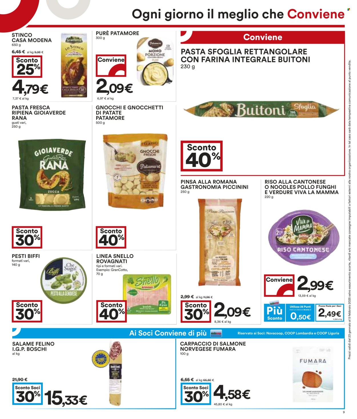 Volantino Coop - 23/1/2025 - 5/2/2025. Pagina 1