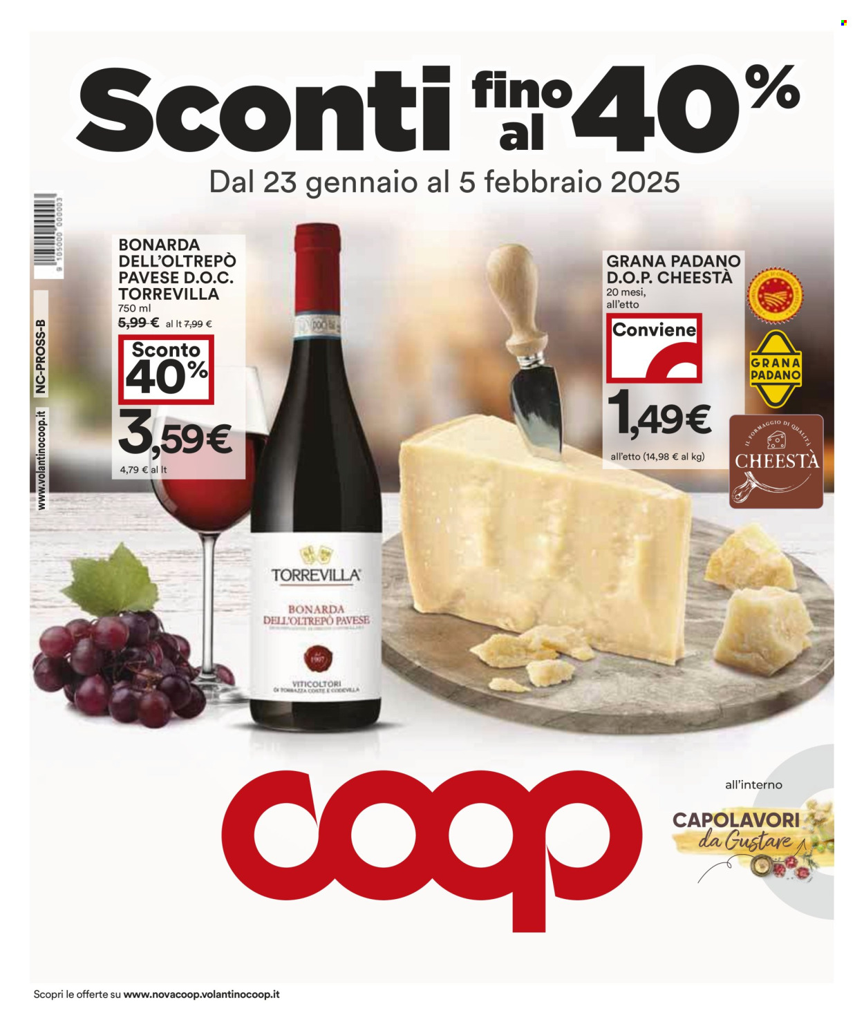 Volantino Coop - 23/1/2025 - 5/2/2025. Pagina 1