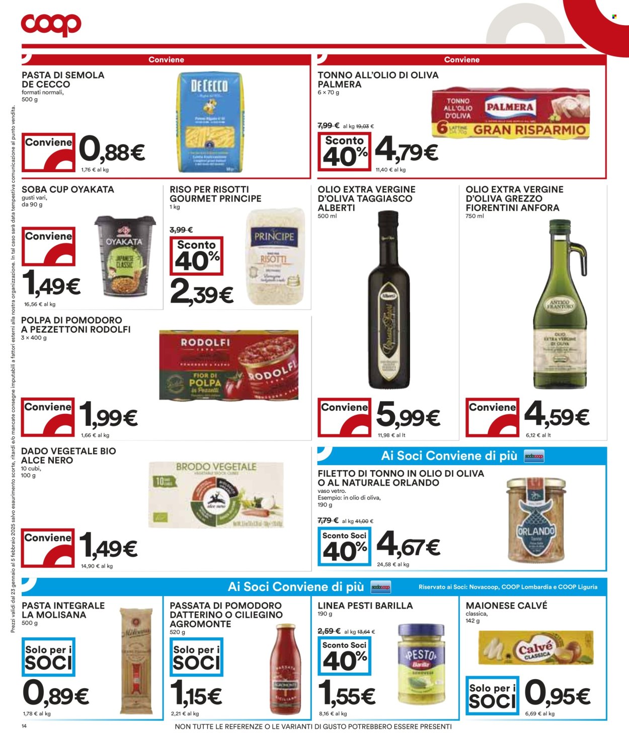 Volantino Coop - 23/1/2025 - 5/2/2025. Pagina 1