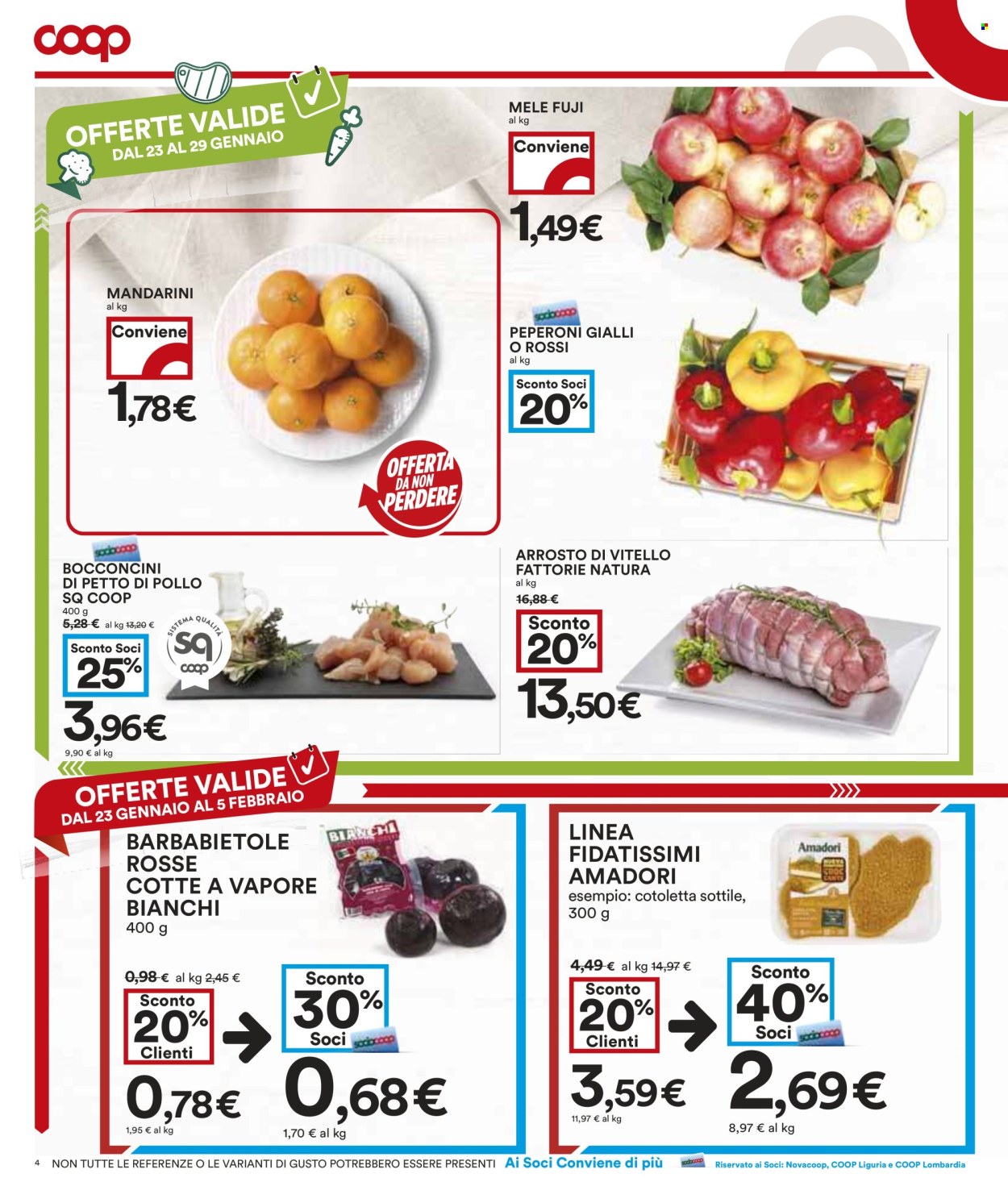 Volantino Coop - 23/1/2025 - 5/2/2025. Pagina 1