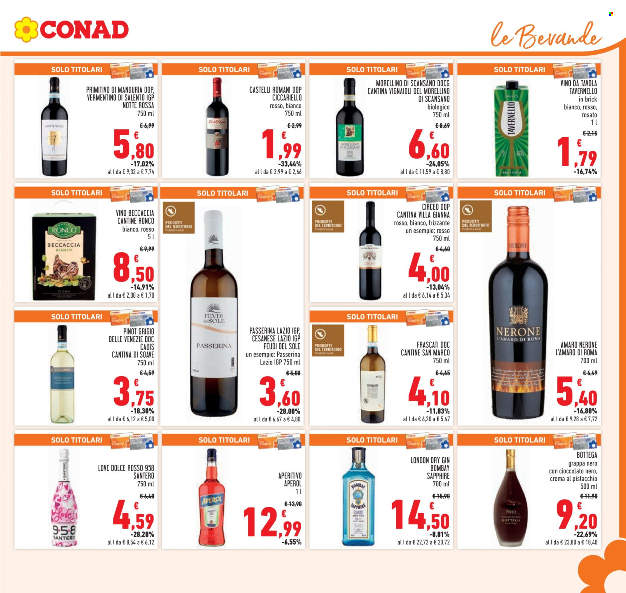 Volantino Conad - 29/1/2025 - 11/2/2025. Pagina 1