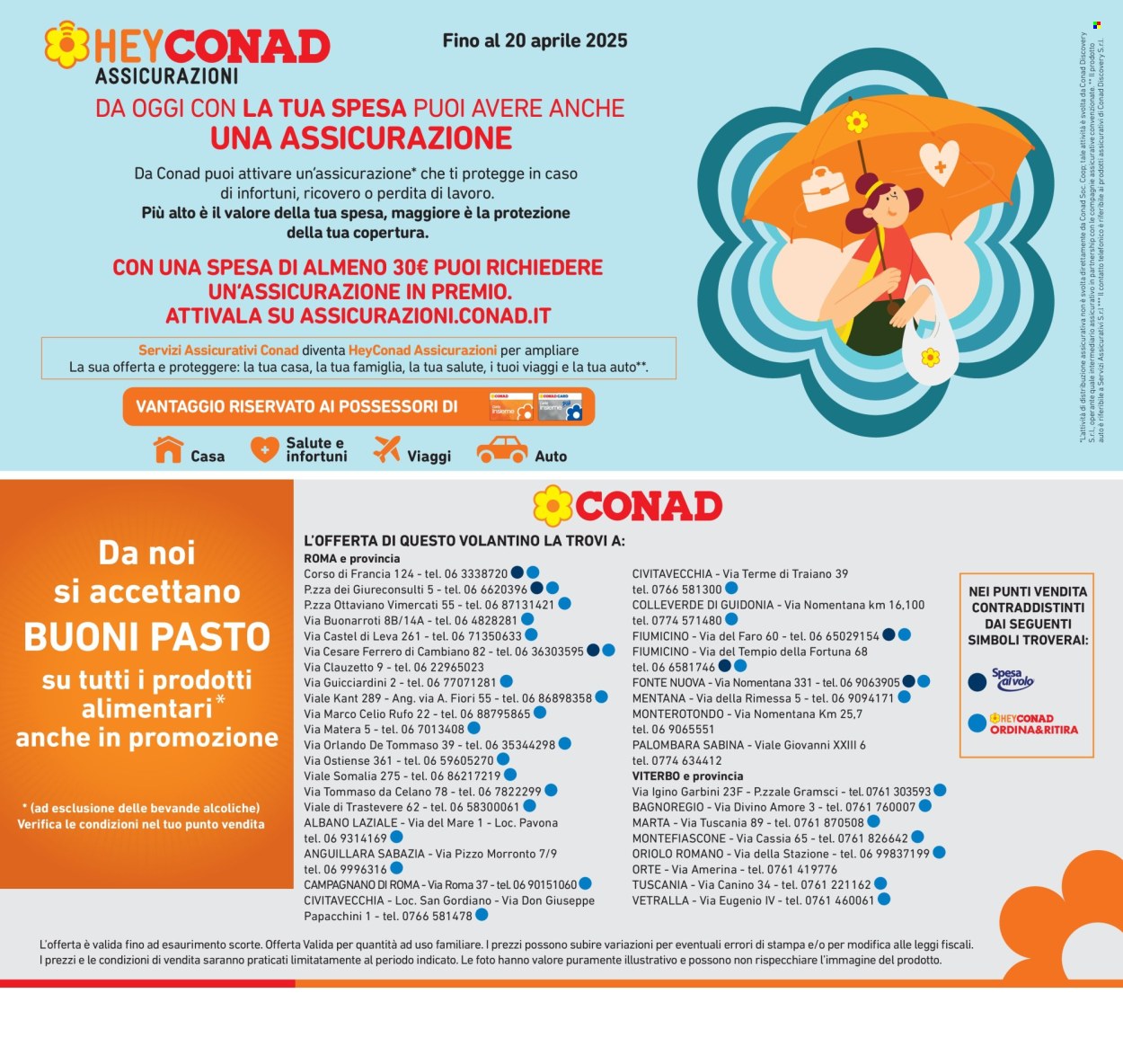 Volantino Conad - 29/1/2025 - 11/2/2025. Pagina 1