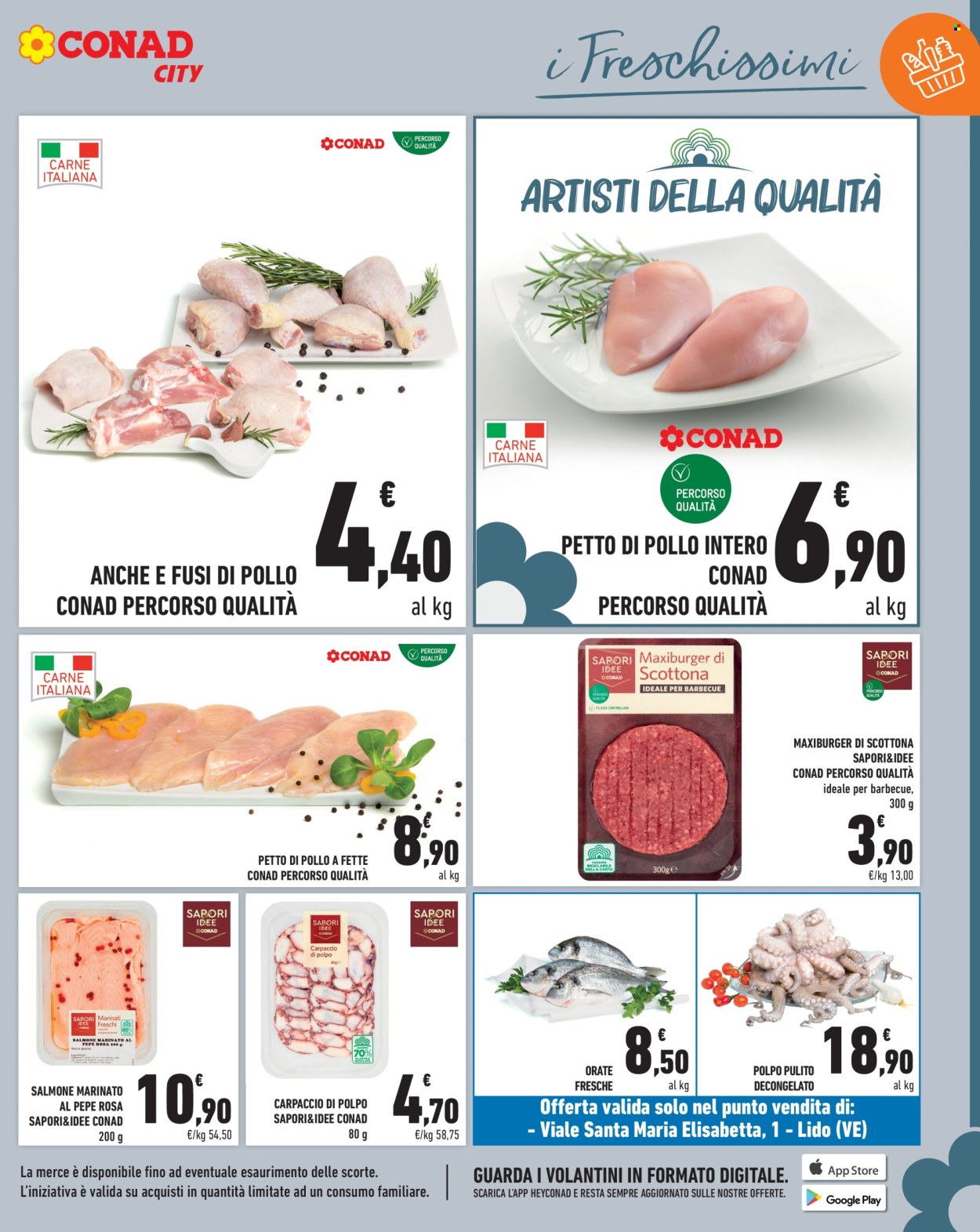 Volantino Conad City - 24/1/2025 - 30/1/2025. Pagina 1