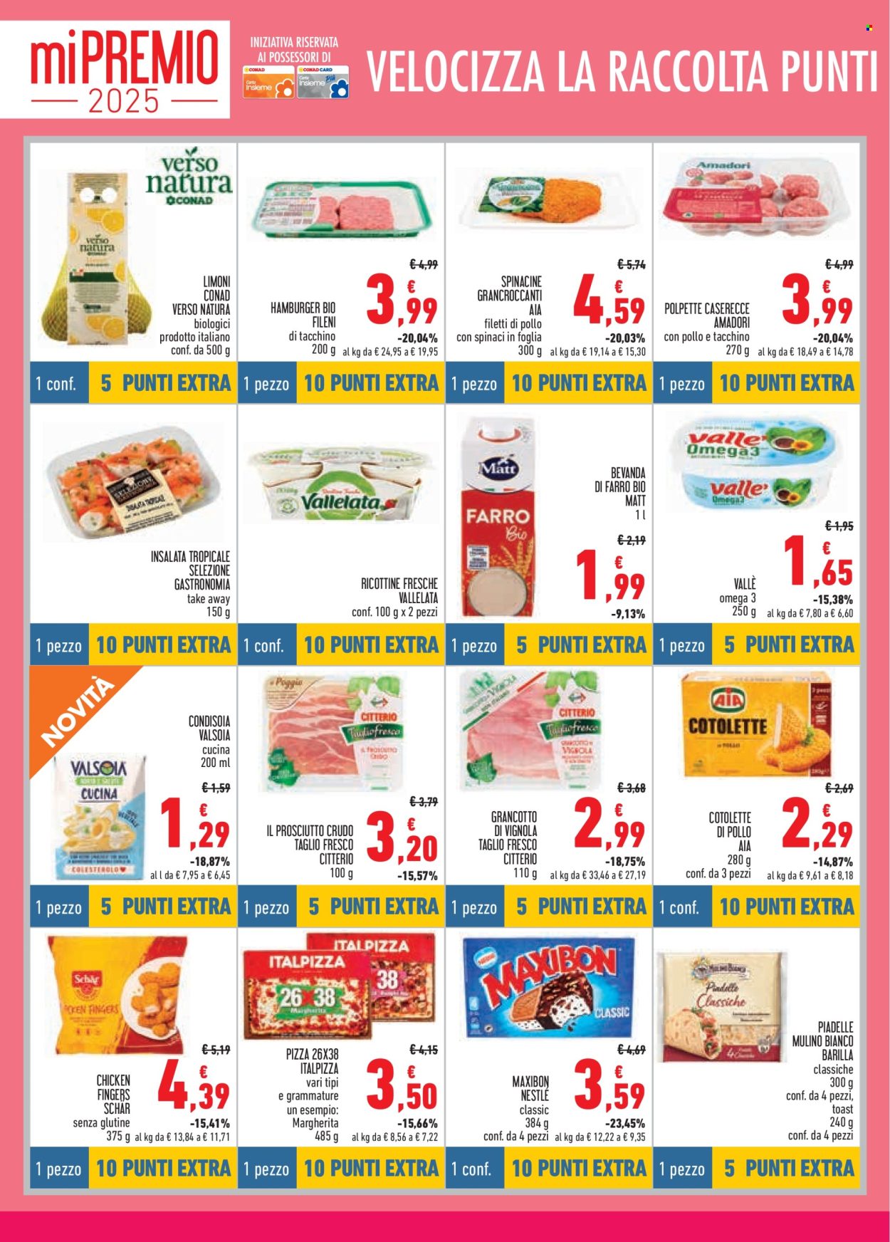 Volantino Conad - 30/1/2025 - 26/2/2025. Pagina 1