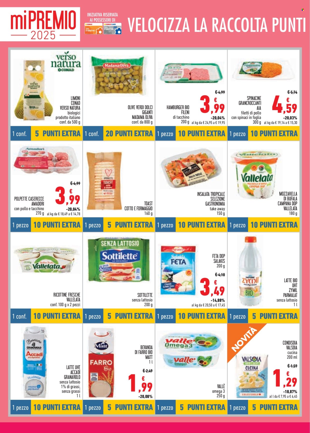 Volantino Conad - 30/1/2025 - 26/2/2025. Pagina 1