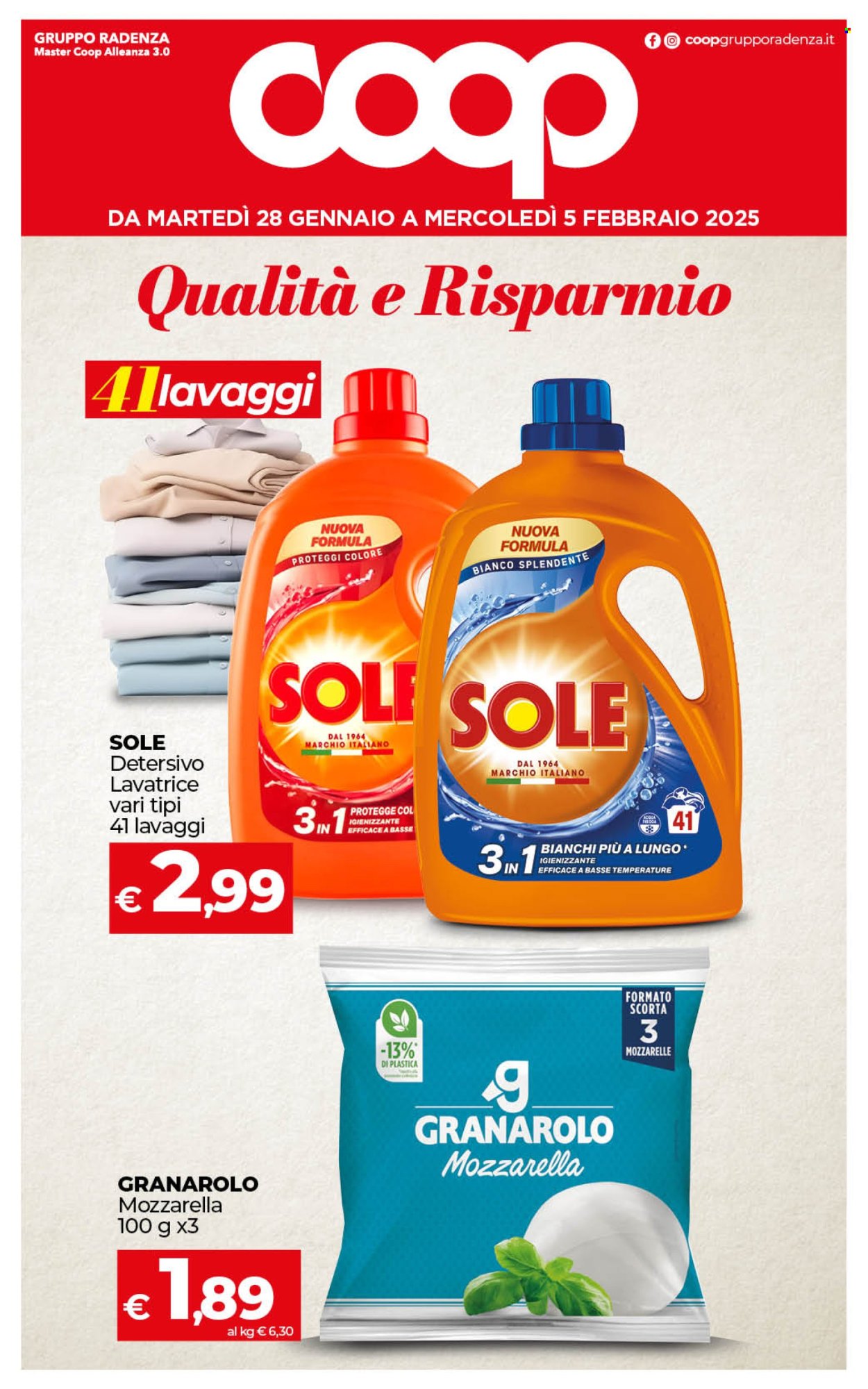 Volantino Coop - 28/1/2025 - 5/2/2025. Pagina 1