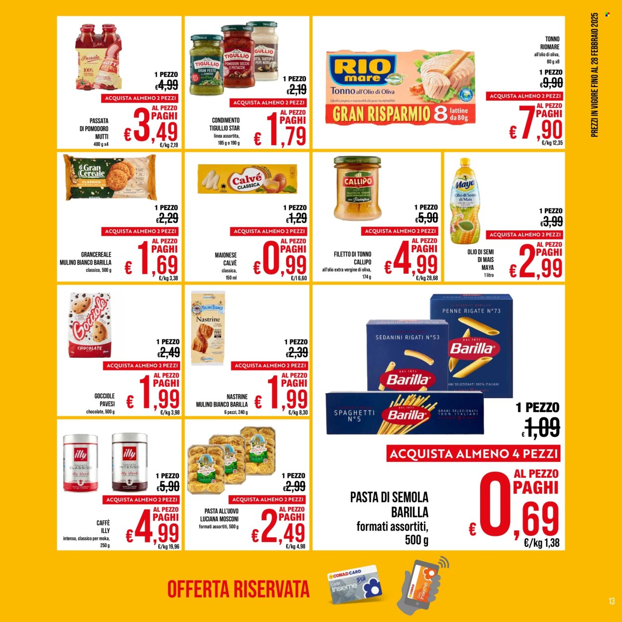 Volantino Spesa Facile Conad - 7/2/2025 - 28/2/2025. Pagina 1