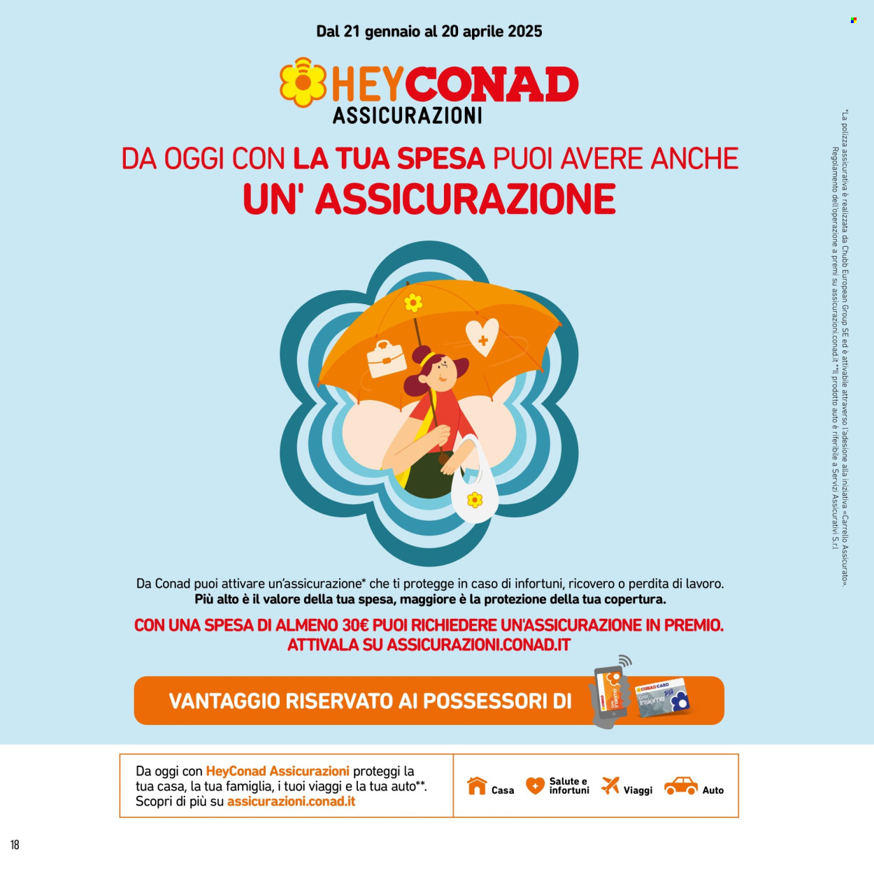 Volantino Spesa Facile Conad - 7/2/2025 - 28/2/2025. Pagina 1