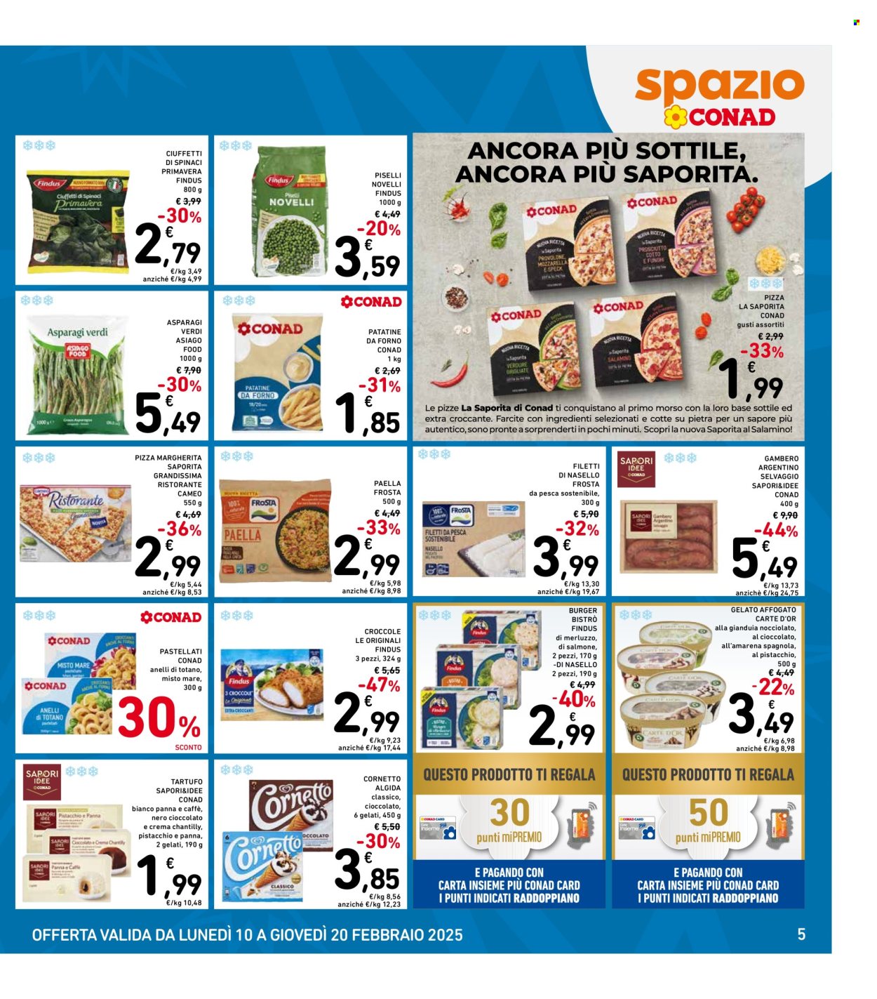 Volantino Spazio Conad - 10/2/2025 - 20/2/2025. Pagina 1