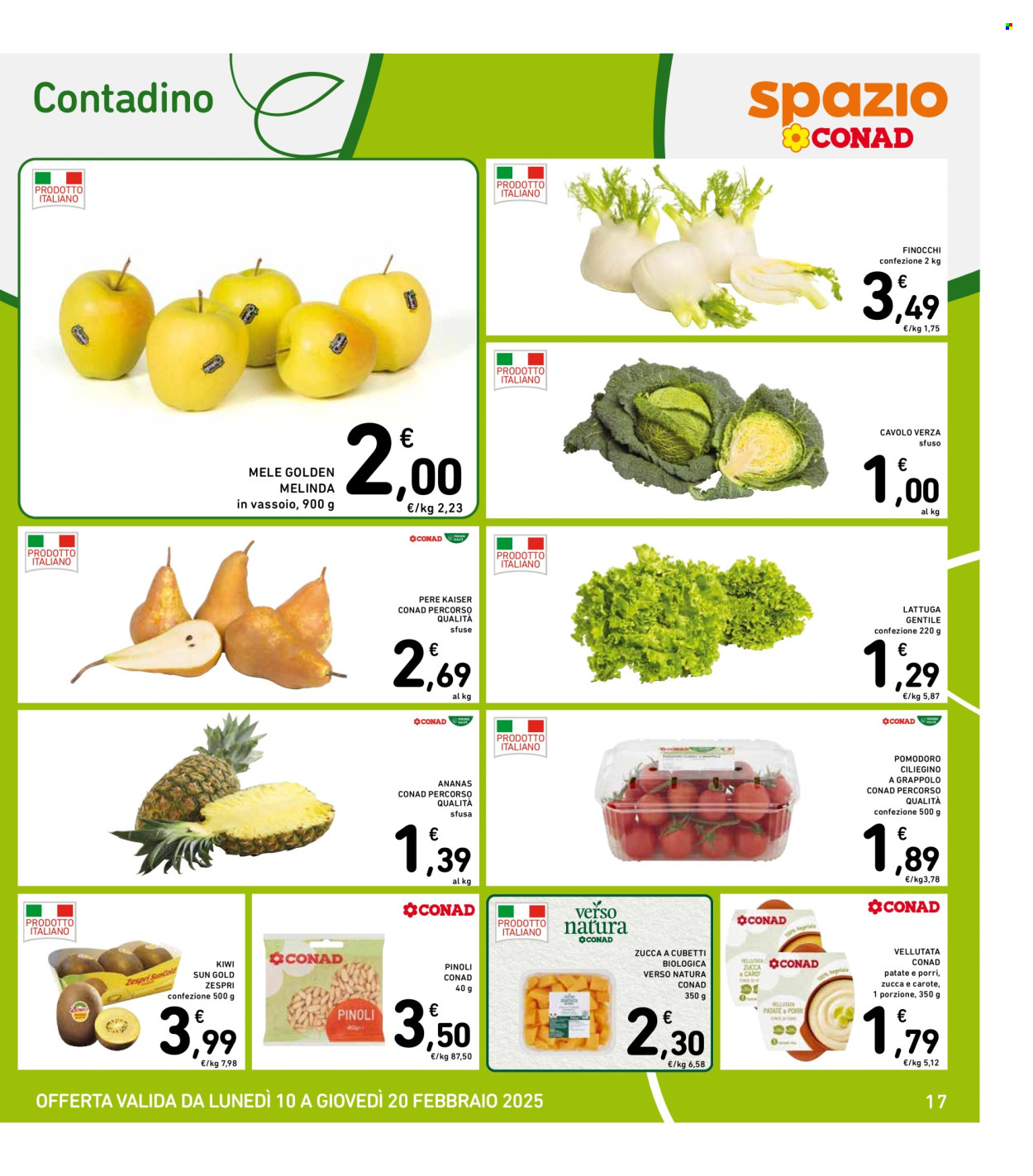 Volantino Spazio Conad - 10/2/2025 - 20/2/2025. Pagina 1