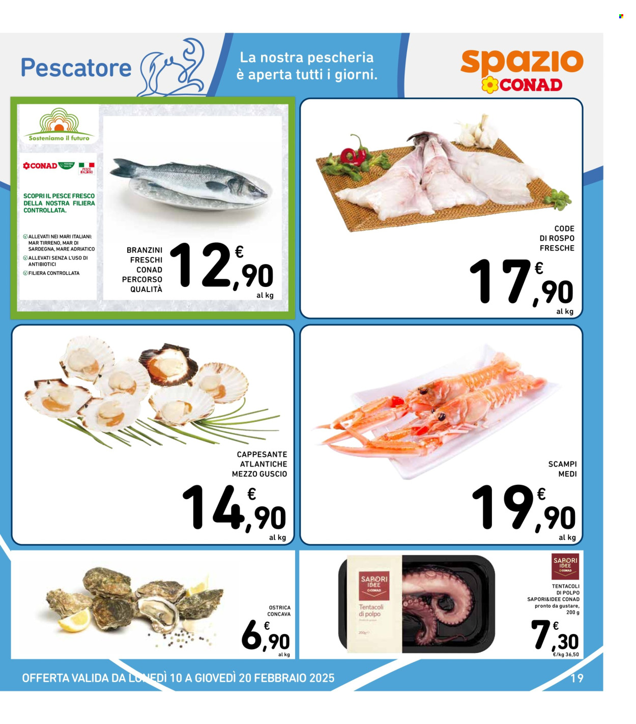 Volantino Spazio Conad - 10/2/2025 - 20/2/2025. Pagina 1