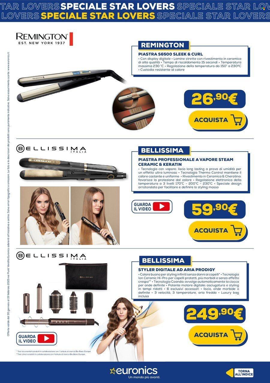 Volantino Euronics - 1/2/2025 - 19/2/2025. Pagina 1