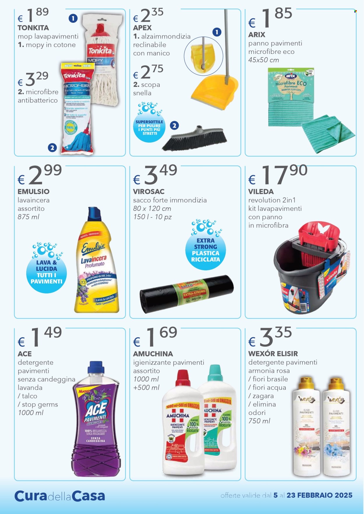 Volantino Acqua & Sapone - 5/2/2025 - 23/2/2025. Pagina 1