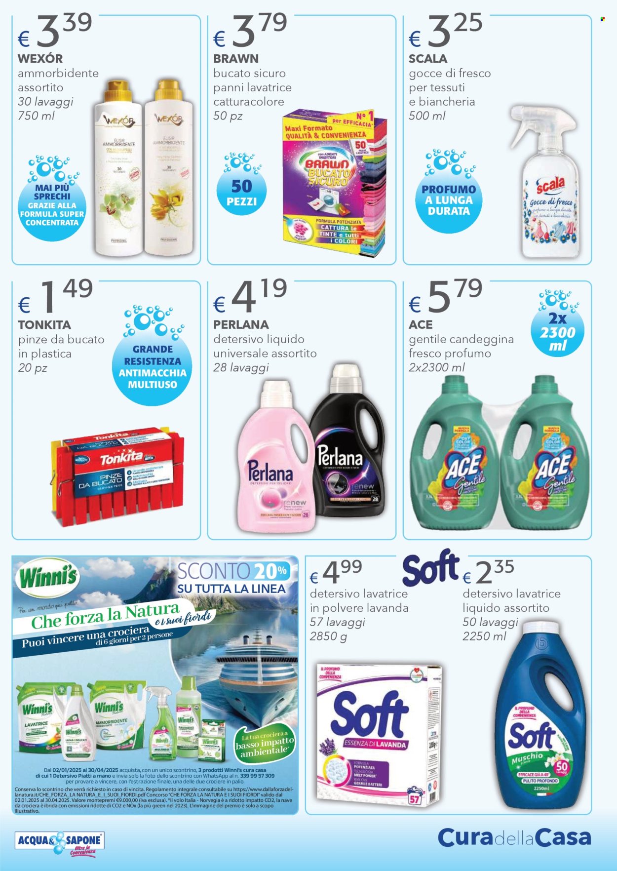 Volantino Acqua & Sapone - 5/2/2025 - 23/2/2025. Pagina 1