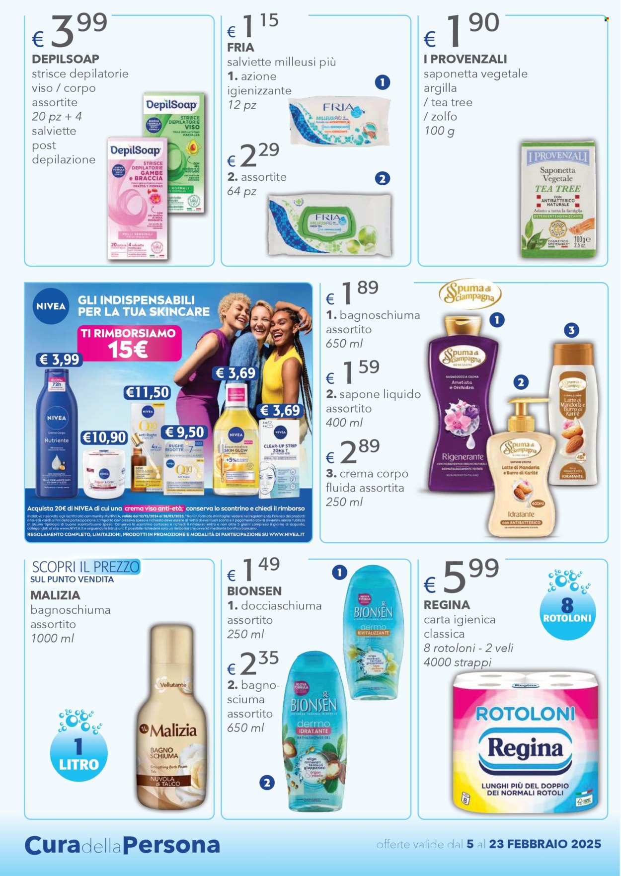 Volantino Acqua & Sapone - 5/2/2025 - 23/2/2025. Pagina 1