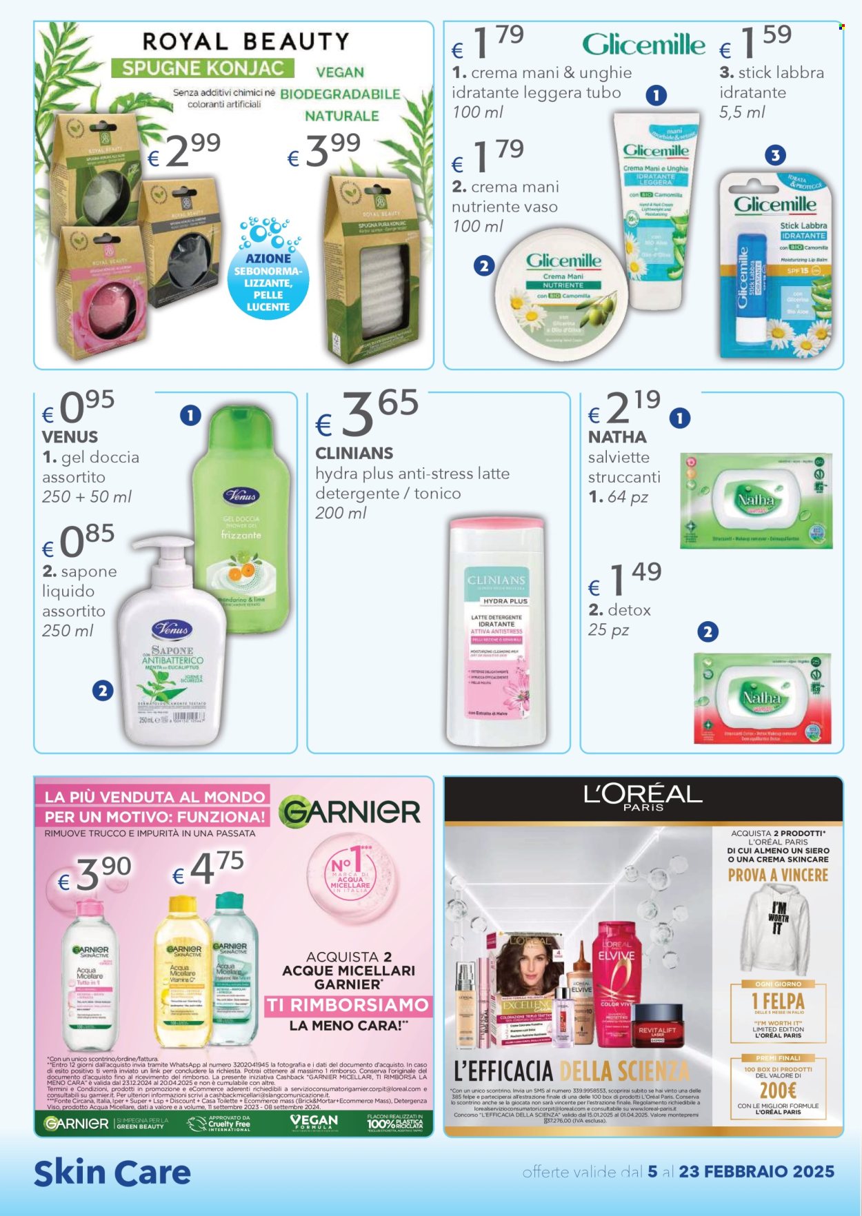 Volantino Acqua & Sapone - 5/2/2025 - 23/2/2025. Pagina 1