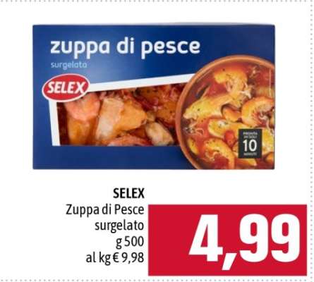 SELEX Zuppa di Pesce surgelato