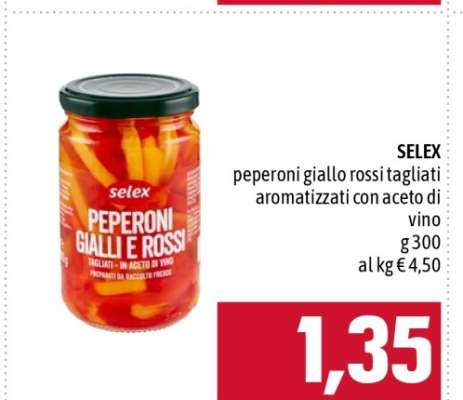 SELEX Peperoni Gialli e Rossi