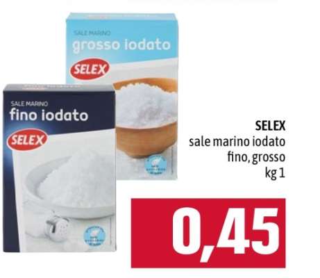 SELEX sale marino iodato