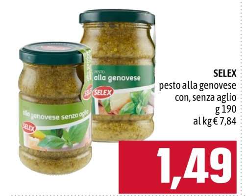 SELEX pesto alla genovese