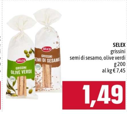 SELEX grissini